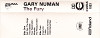 Gary Numan The Fury Extended Cassette 1985